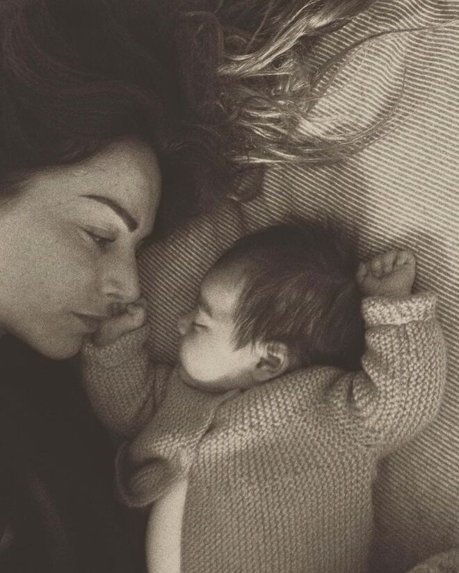 Chama-se Mia e nasceu no dia 20 de fevereiro de 2023.