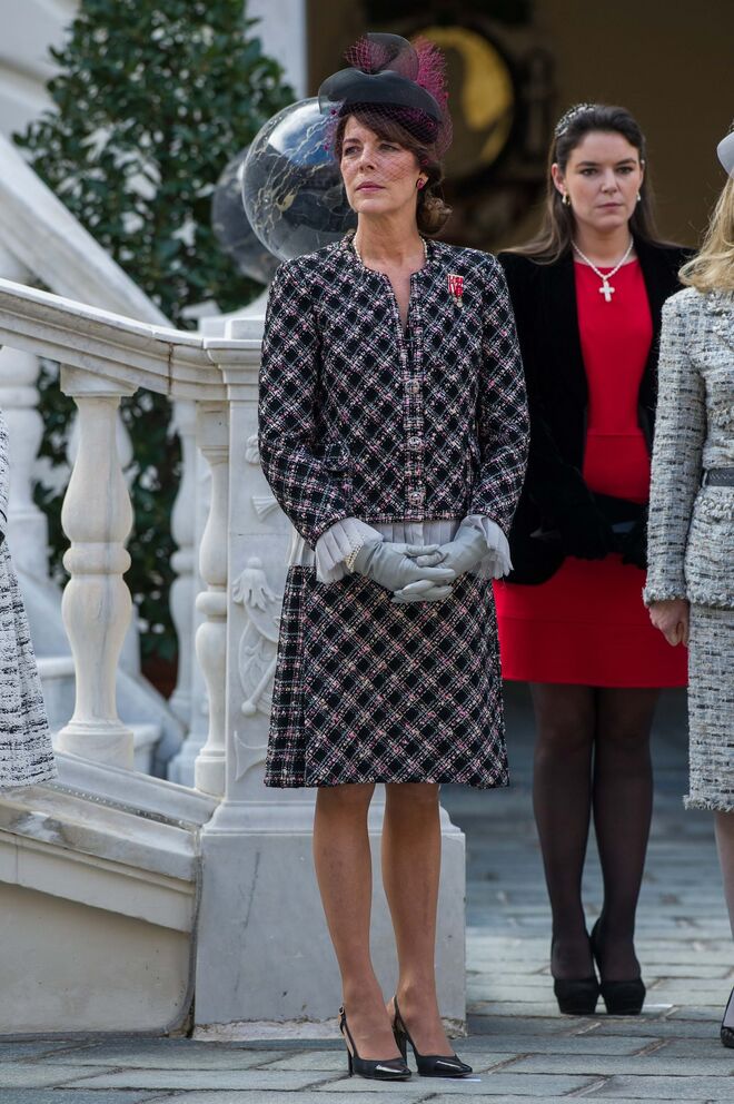 Celebrações do Dia Nacional do Mónaco no Pátio do Palácio do Mónaco a 19 de novembro de 2012 no Mónaco.