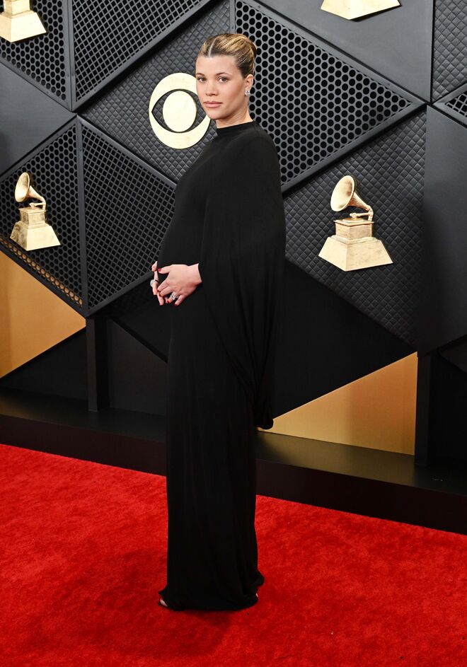 Sofia Richie em Saint Laurent.