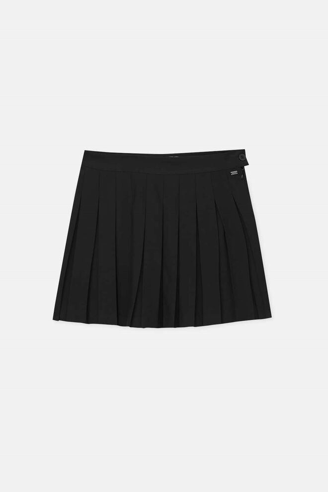 Saia em lã, €19,99, Pull & Bear.