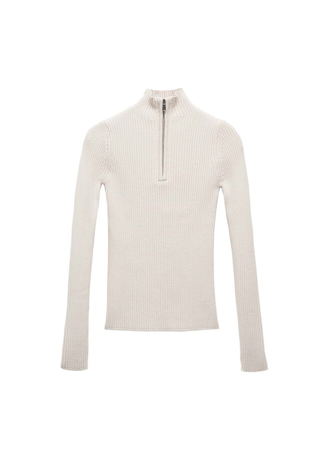 Camisola em malha de algodão, €25,99, Mango.