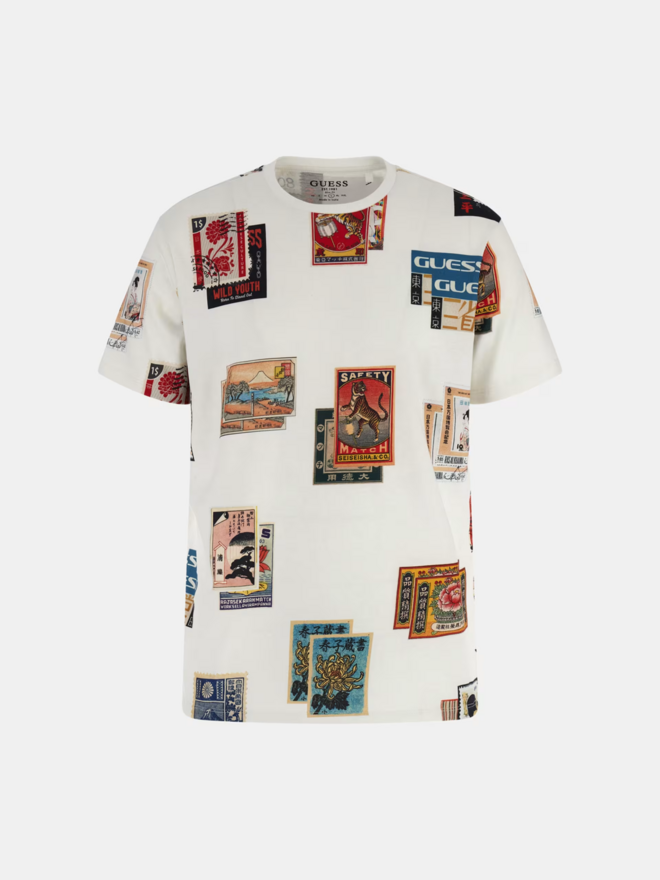 T-shirt, €50, Guess.