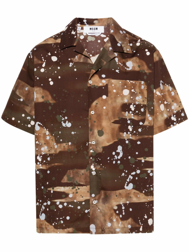 Camisa, €225, MSGM na Stivali.