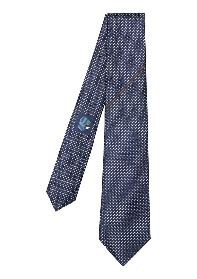 Gravata, €235, Hermès.