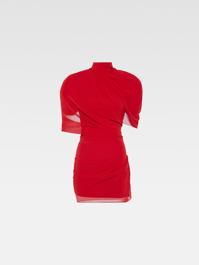 Vestido em seda, €1290, Jacquemus.