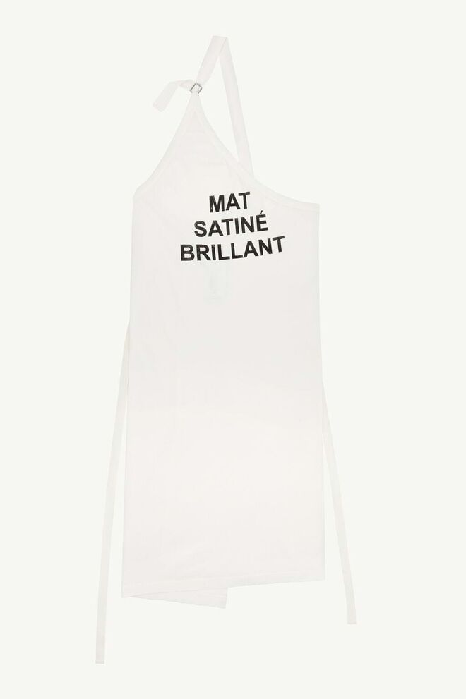 Top em algodão, €350, MM6 Margiela.