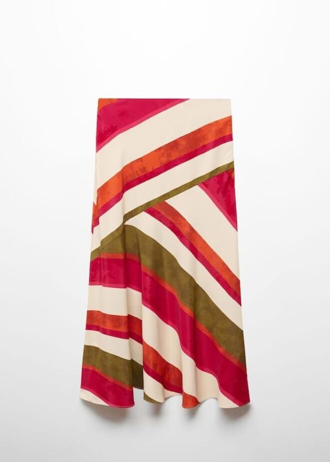Saia em crepe, €39,99, Mango.