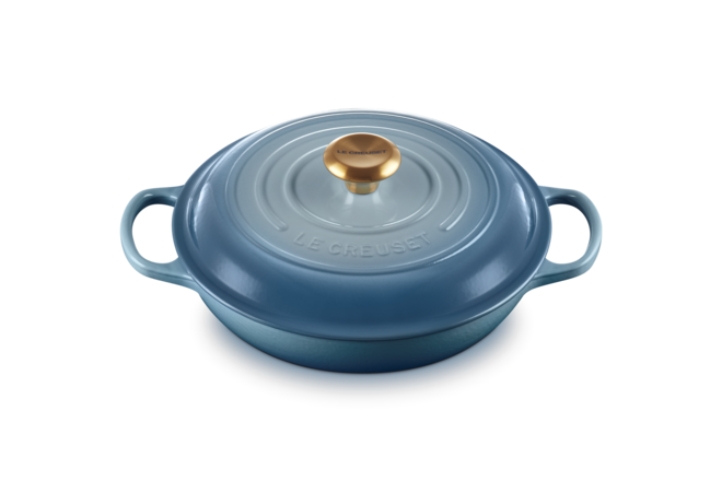 Caçarola Chambray da coleção Signature, €279, Le Creuset.