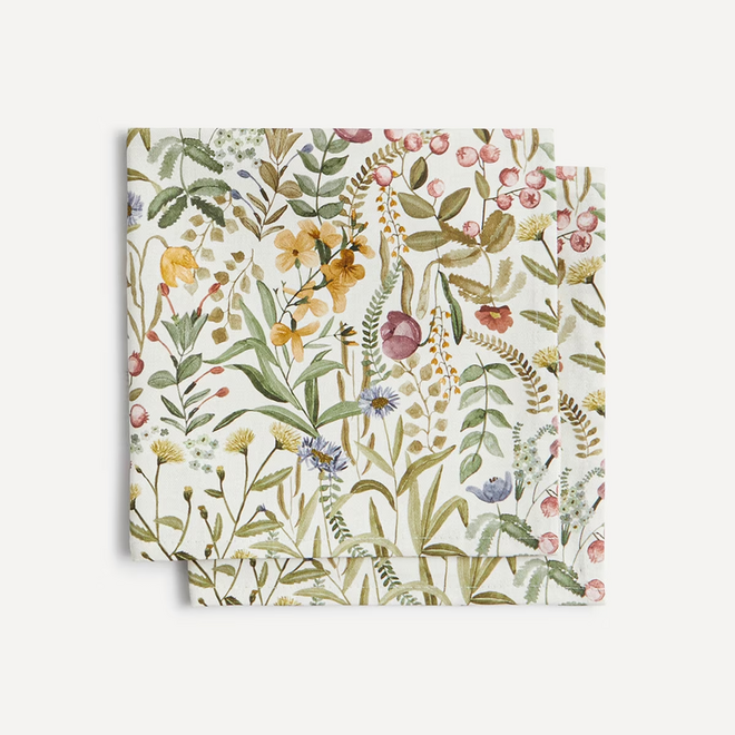 Conjunto de 2 Guardanapos Ledbury de Algodão, €11,95, El Corte Inglés.