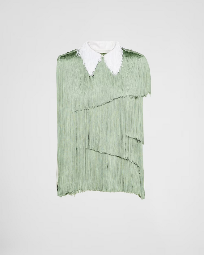 Top, €4900, Prada.