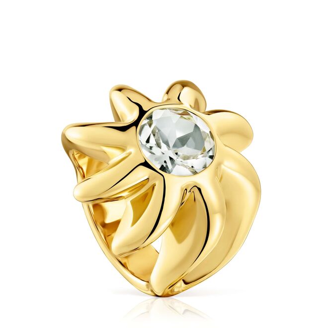 Anel carimbo, €249, Tous.