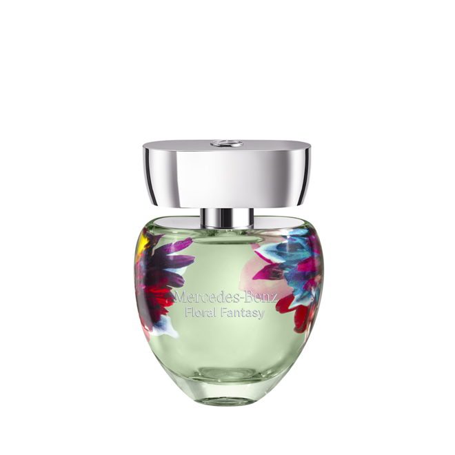 Eau de Parfum Floral fantasy, 60ml, €83,20, Mercedes- Benz, exclusivo na Perfumes & Companhia.
