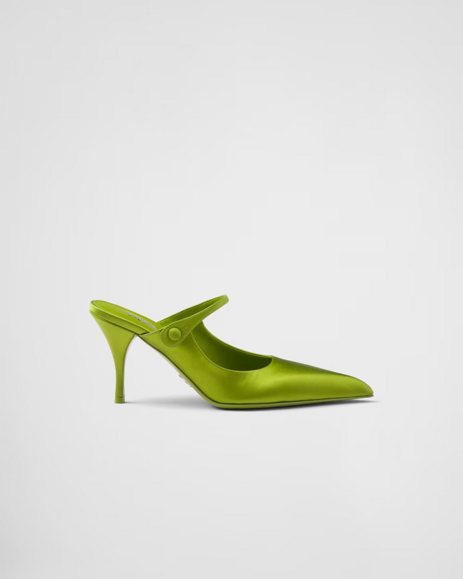 Mules, €940, Prada.
