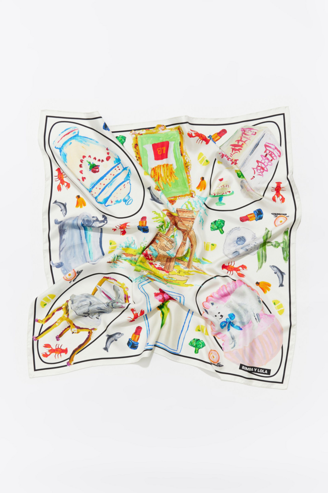 Écharpe, €85, Bimba Y Lola.