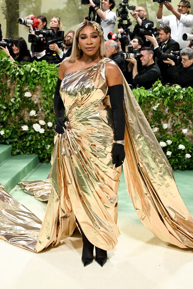 Serena Williams em Balenciaga.