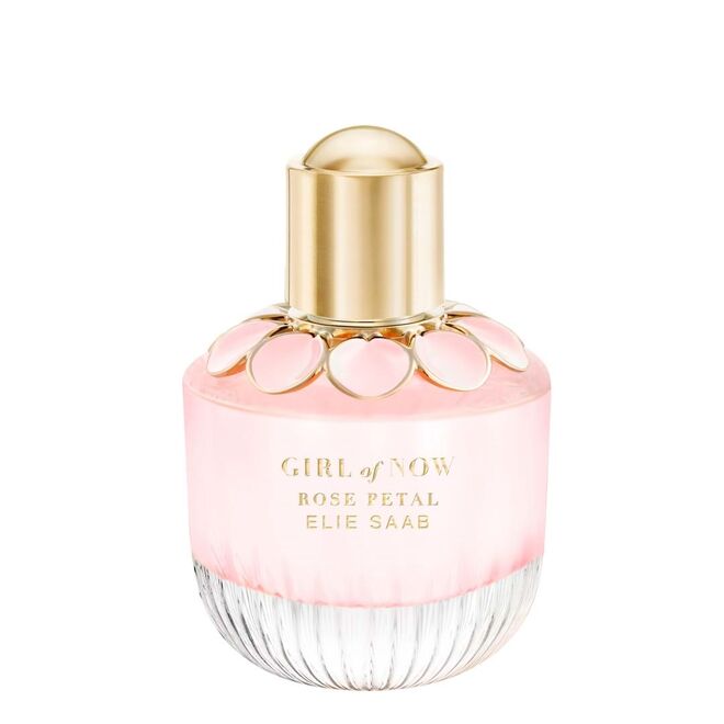 Eau de parfum Girl of Now Rose Petal, 50ml, €100, Elie Saab, exclusivo na Perfumes & Companhia.