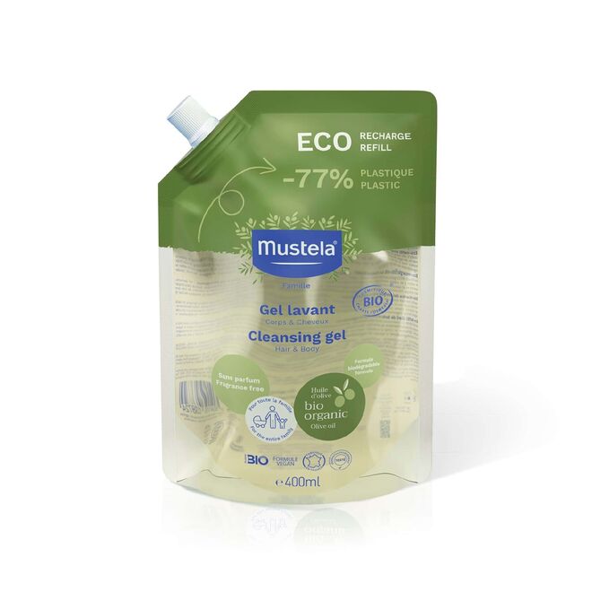 O vencedor do Prémio Verde – produtos amigos do ambiente: Gel de Banho Eco-refill, Mustela.