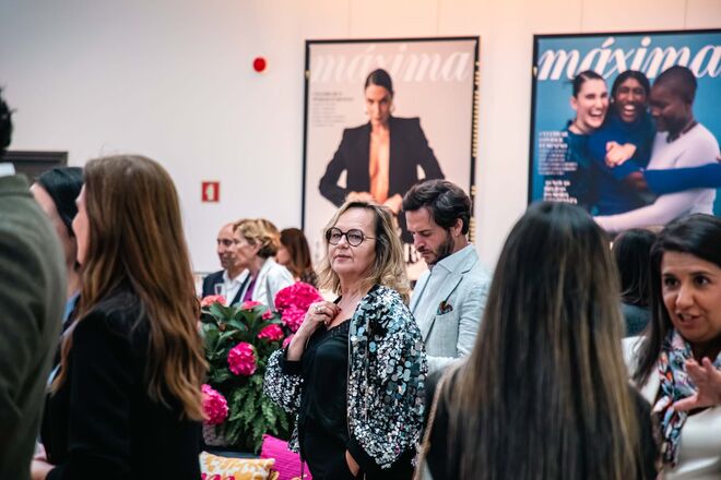 Imagens gerais do evento, com os convidados da Máxima.