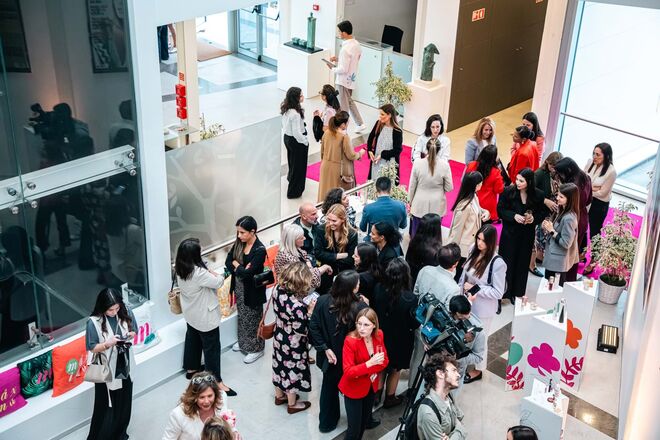 Imagens gerais do evento, com os convidados da Máxima.