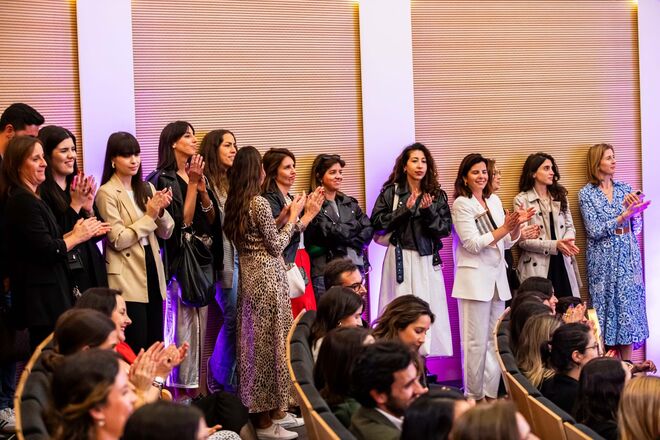 Imagens gerais do evento, com os convidados da Máxima.