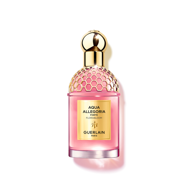 Eau de parfum Aqua Allegoria Forte- Florabloom, 75ml, €116, Guerlain.