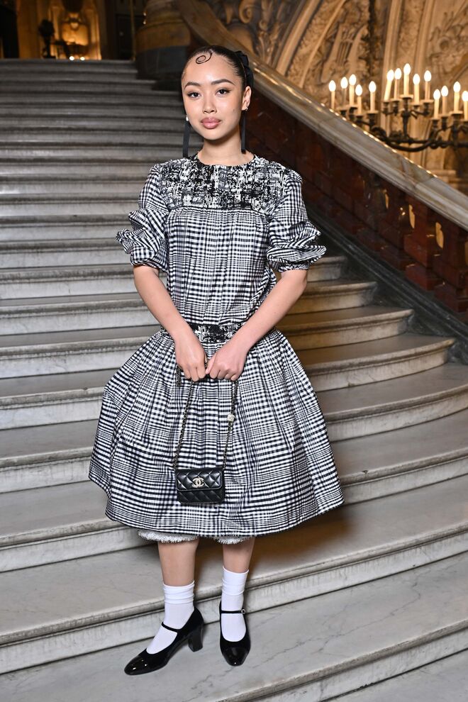 Griff no desfile da Chanel.