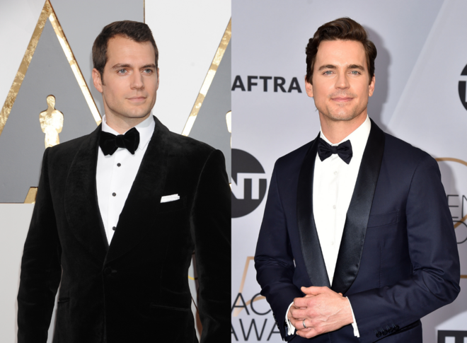 HENRY CAVILL E MATT BOMER I Em 2019, Bomer, reconheceu a semelhança no The Ellen DeGeneres Show, brincando: "Quem me dera, desculpe arrastar o seu nome para baixo", quando as semelhanças foram apontadas durante um jogo de sósias de celebridades.