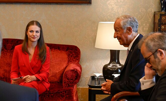 A princesa falou com agrado das relações entre Portugal e Espanha, durante o almoço. Desta vez em português, disse, segundo o Público: “Quero fazer um brinde a estas magníficas relações, a Vossa Excelência, querido Presidente Rebelo de Sousa, e ao querido povo português, que tanto estimo. Saúde. Muito obrigada."