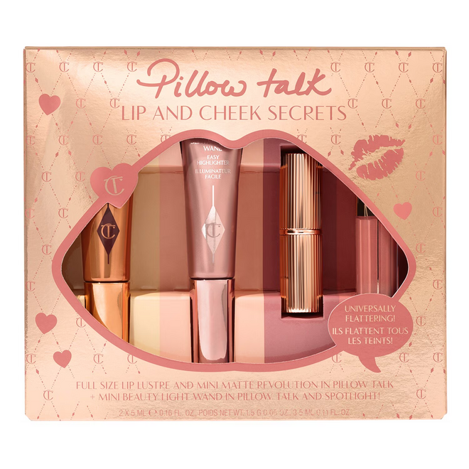 Charlotte Tilbury: Pillow Talk Lip and Cheek Secrets, €51,99, na Sephora.