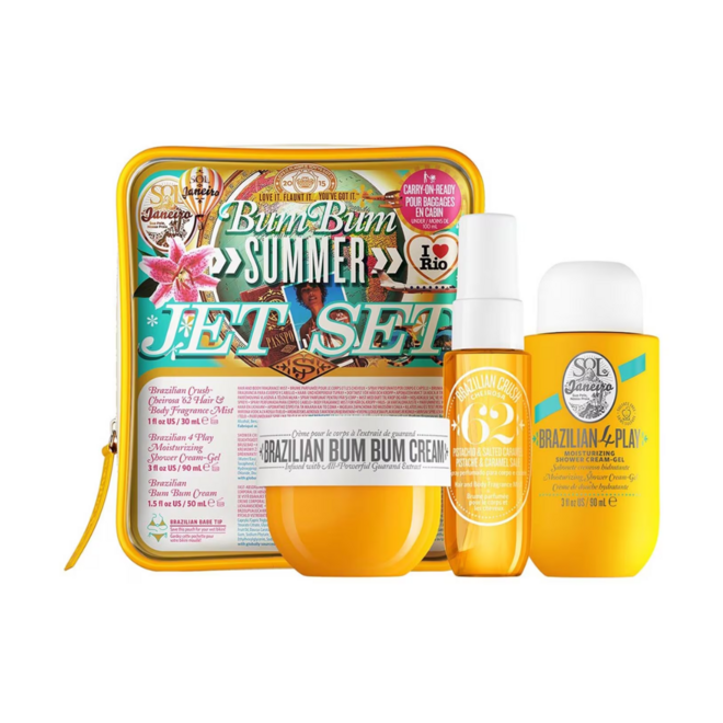 Sol De Janeiro: Bum Bum Jet Set - Coffret Tratamento, €30,99 na Sephora.