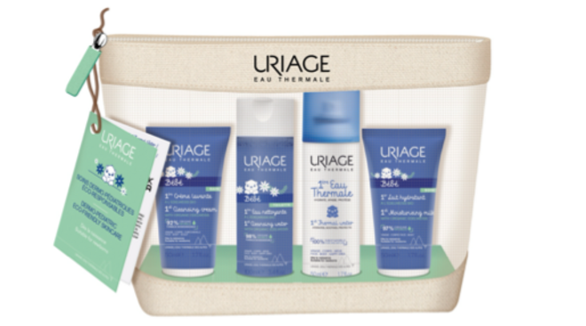 Uriage: Kit de Viagem Uriage, €13,44.