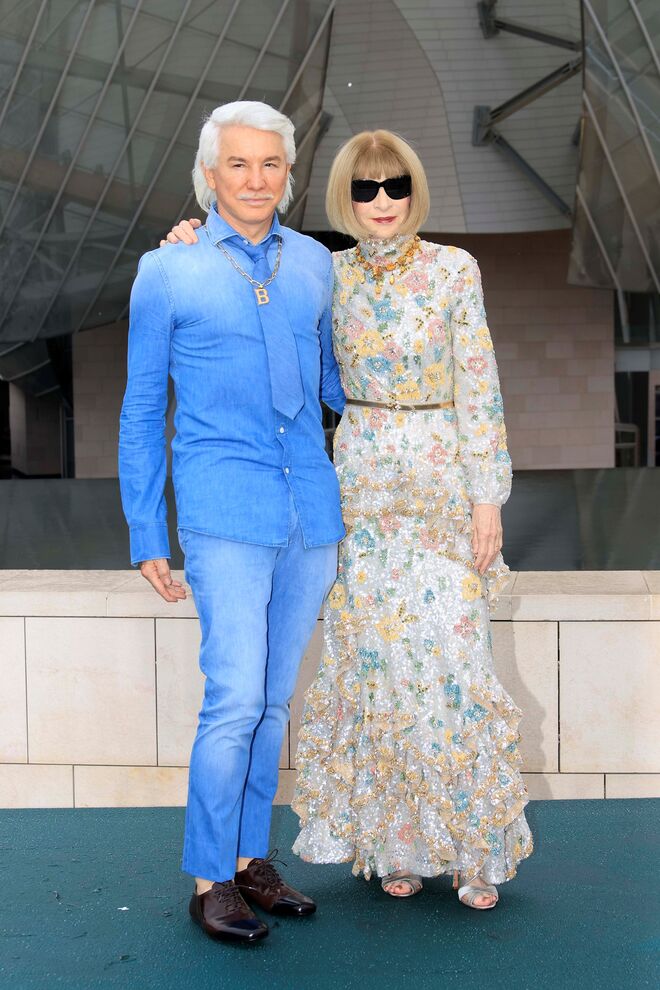 Baz Luhrmann e Anna Wintour
