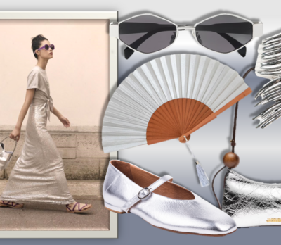 Como usar o prateado nos looks de verão