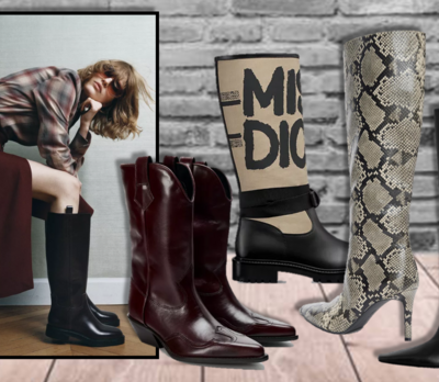 20 botas que dão ainda mais estilo à estação  