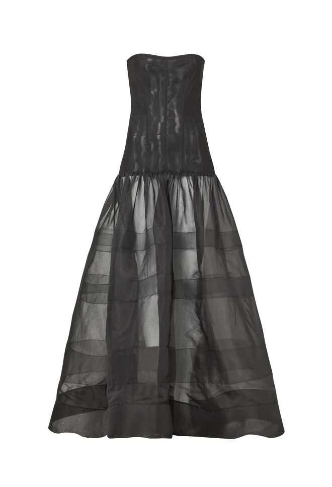 Vestido, Mango Selection (preço sob consulta).