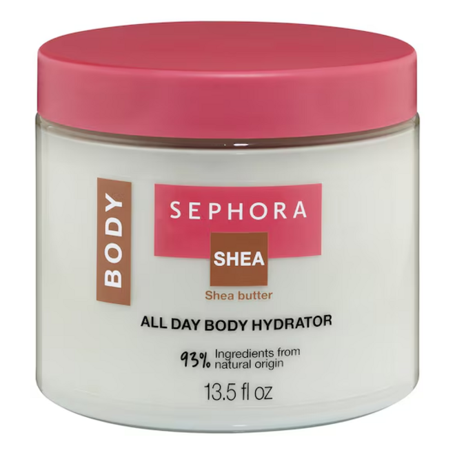 Sephora: All day body hydrator - Balsamo Hidratante Corporal, 400ml, €17,99.