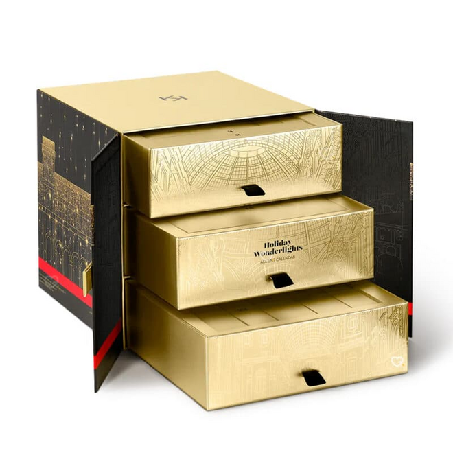 Calendário do Advento Holiday Wonderlights, €129,99, Kiko Milano.