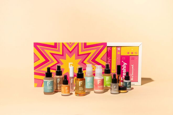 Calendário do Advento Alice Trewinnard X Freshly, €99, Freshly Cosmetics.