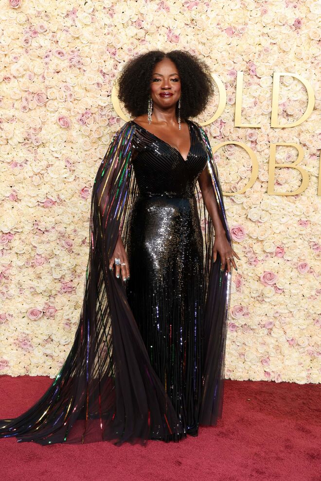 Viola Davis em Gucci.