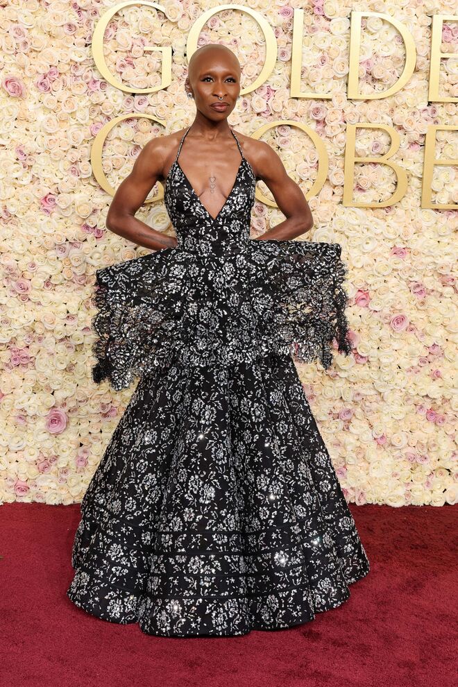 Cynthia Erivo em Louis Vuitton.