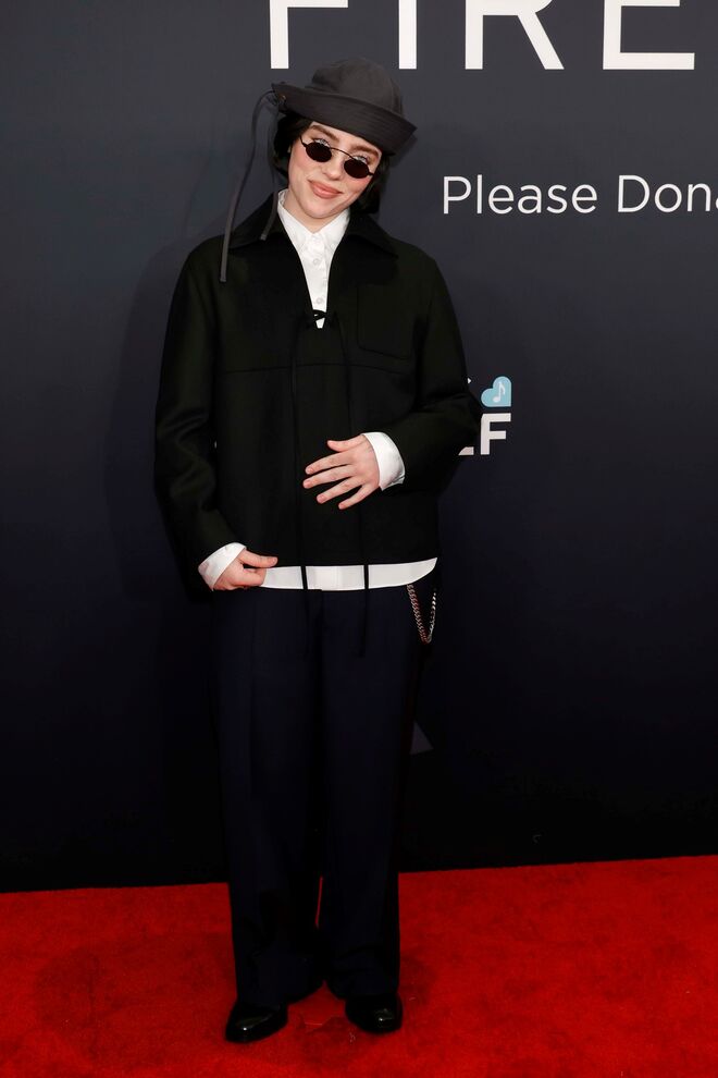 Billie Eilish em Prada.