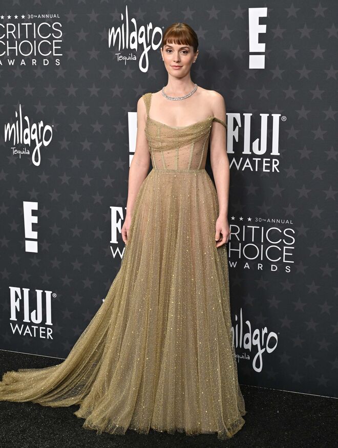 Leighton Meester em Dior