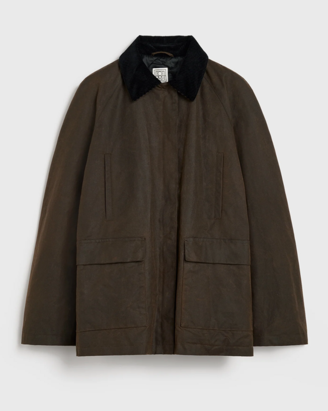 Toteme, Country jacket bark, €730.
