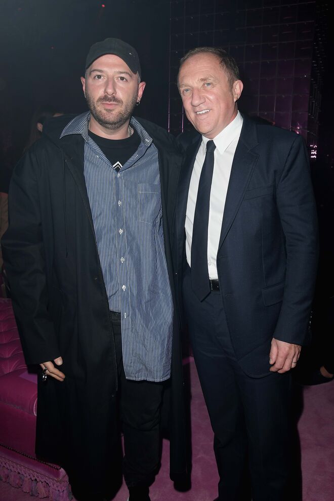 Demna e François-Henri Pinault