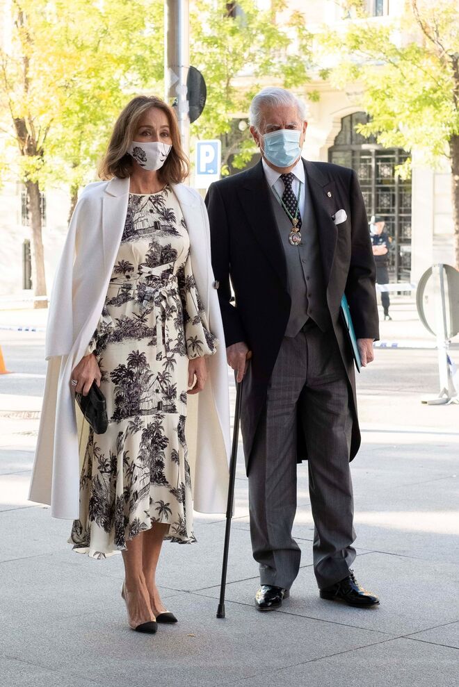 Em 2020, chegam juntos à sede da Real Academia Espanhola para assistir à abertura do ano académico das Reais Academias de Madrid.