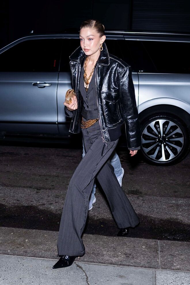 Gigi, pelas ruas de Nova Iorque, em março de 2025.