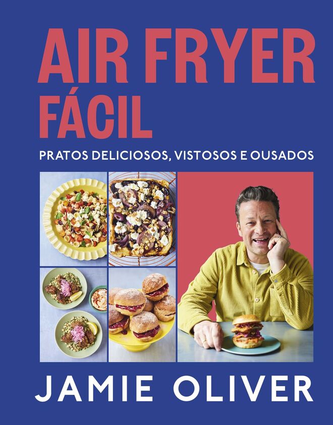 Livro 'Air Fryer Fácil', de Jamie Oliver