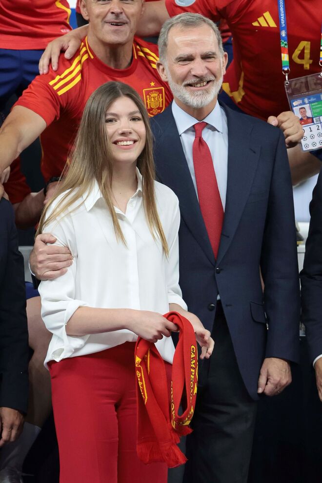 O rei Felipe VI e Sofia