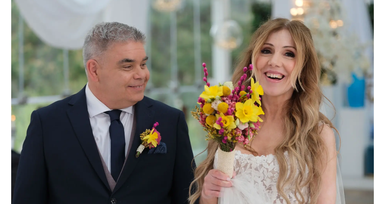 César e Marta, concorrentes de "Casados à Primeira Vista"