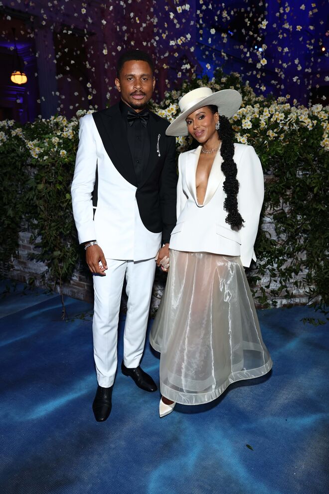 Nnamdi Asomugha e Kerry Washington, em Simkhai.